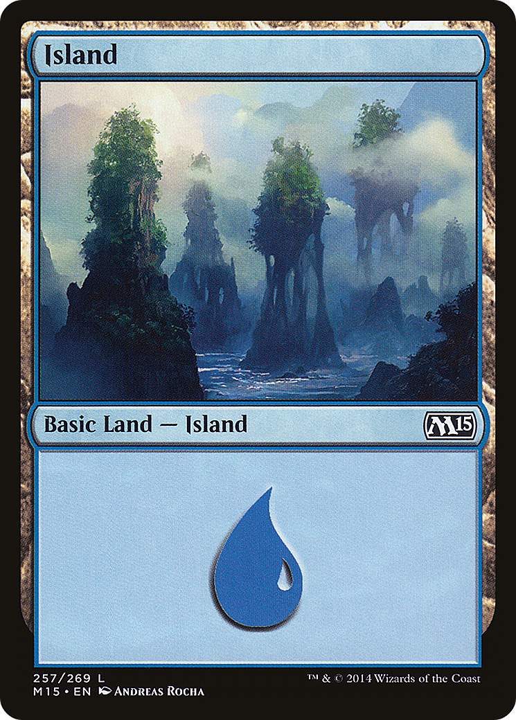 {B}[M15 257] Island (257) [Magic 2015]