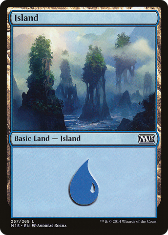 {B}[M15 257] Island (257) [Magic 2015]