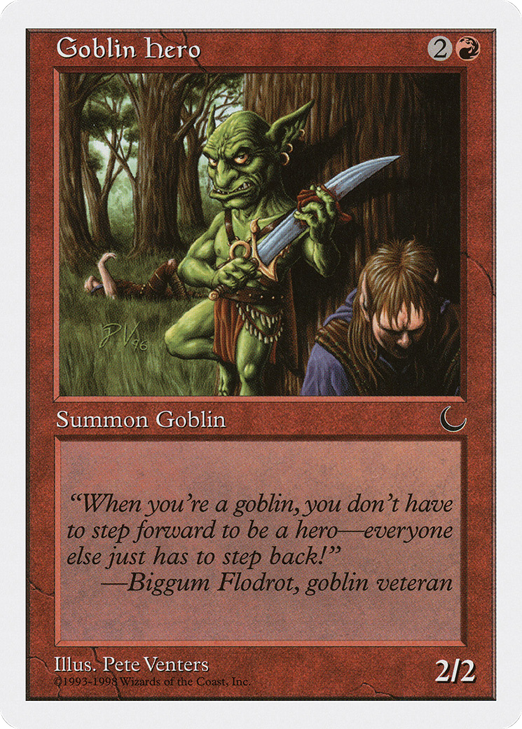 {C} Goblin Hero [Anthologies][ATH 033]