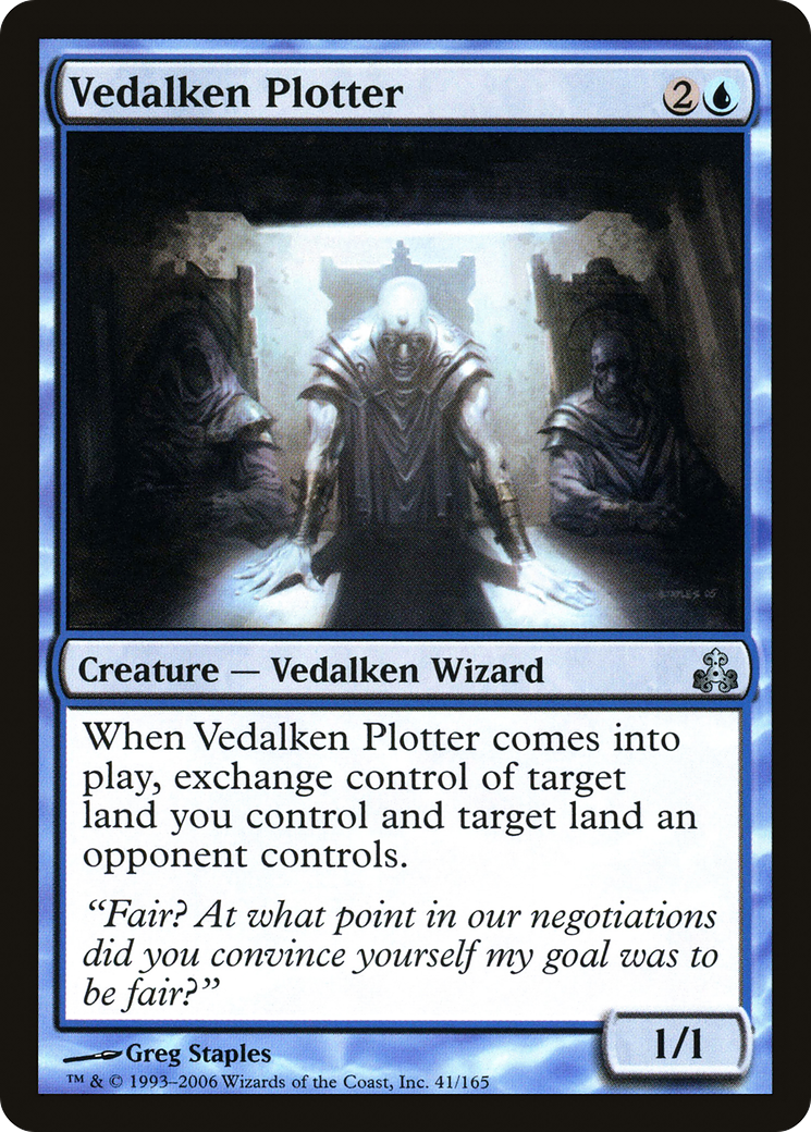 {C} Vedalken Plotter [Guildpact][GPT 041]