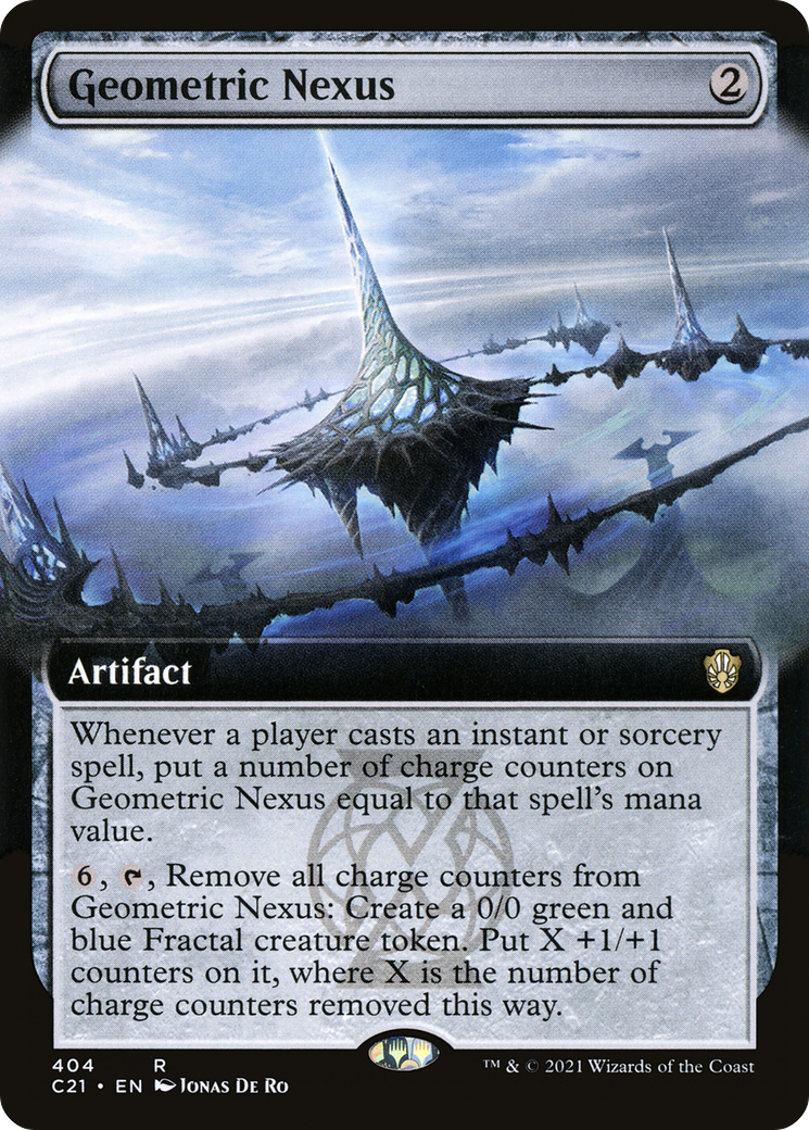 {R} Geometric Nexus (Extended Art) [Commander 2021][C21 404]