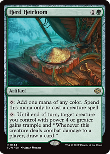 {@R} Herd Heirloom [Tarkir: Dragonstorm][TDM 144]