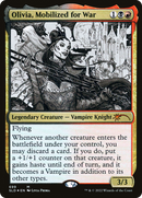 {R} Olivia, Mobilized for War (Sketch) [Secret Lair Drop Promos][SLD 699]