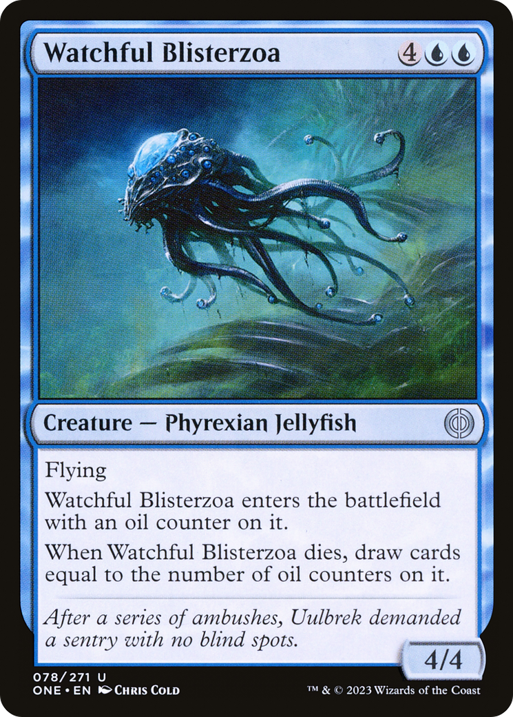 {C} Watchful Blisterzoa [Phyrexia: All Will Be One][ONE 078]