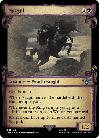 {C} Nazgul (0723) [The Lord of the Rings: Tales of Middle-Earth Showcase Scrolls][LTR 723]