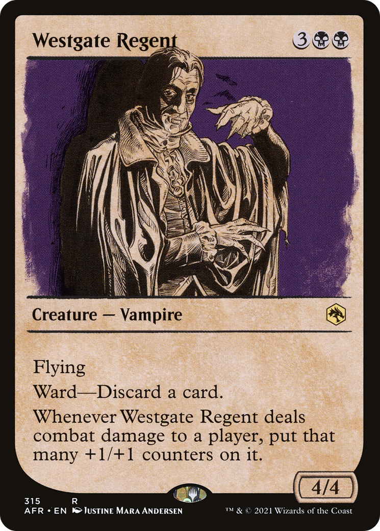{R} Westgate Regent (Showcase) [Dungeons & Dragons: Adventures in the Forgotten Realms][AFR 315]
