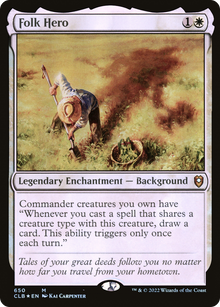 {R} Folk Hero [Commander Legends: Battle for Baldur's Gate][CLB 650]
