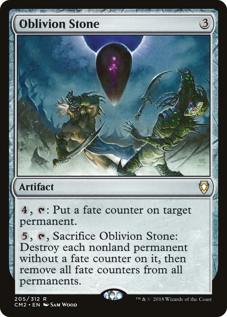 {R} Oblivion Stone [Commander Anthology Volume II][CM2 205] - Misty Mountain Games