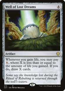 {R} Well of Lost Dreams [Commander 2021][C21 275]