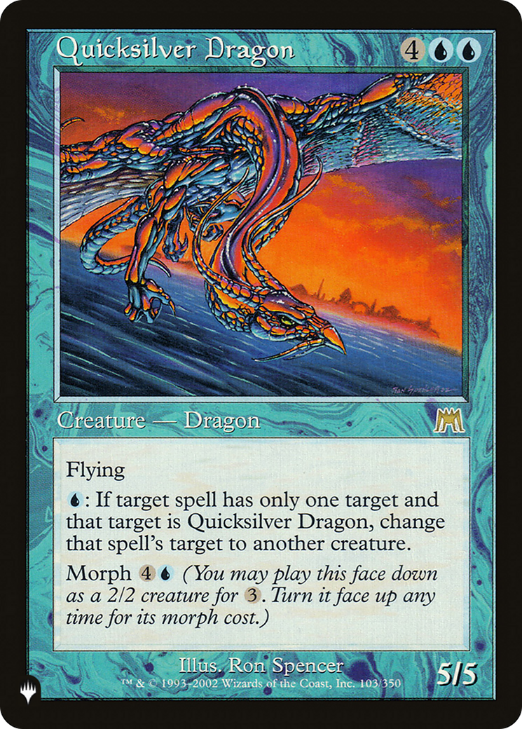 {R} Quicksilver Dragon [The List][LS ONS 103]