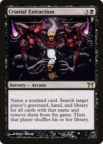 {R} Cranial Extraction [Champions of Kamigawa][CHK 105]