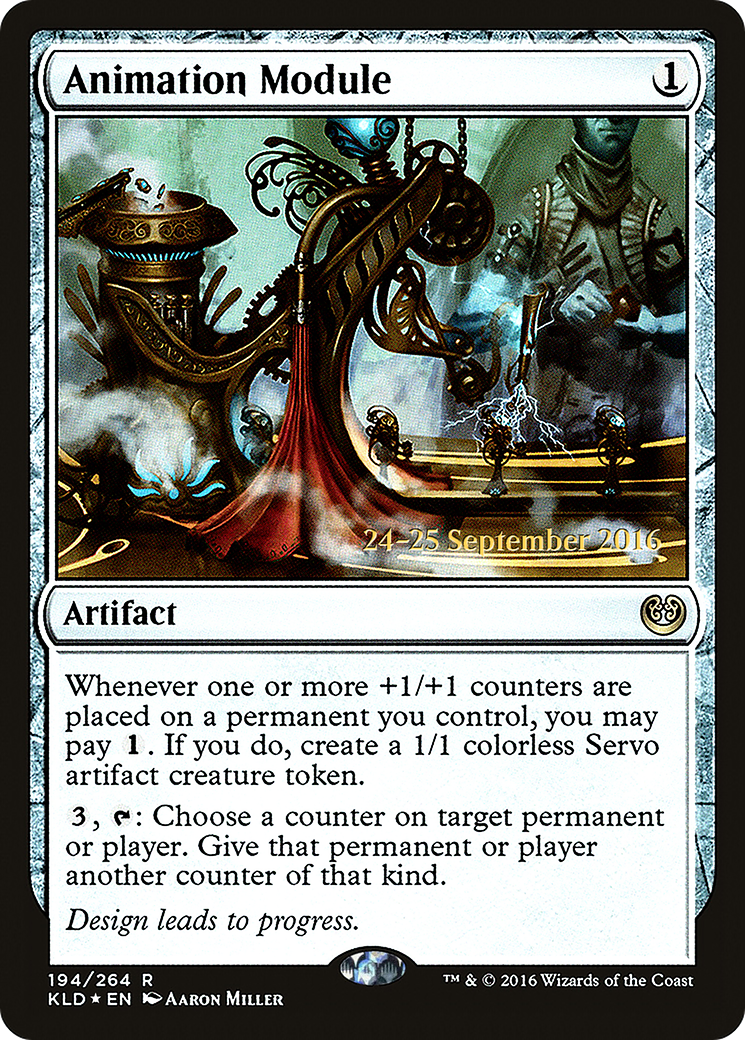 {R} Animation Module [Kaladesh Prerelease Promos][PR KLD 194] - Misty Mountain Games