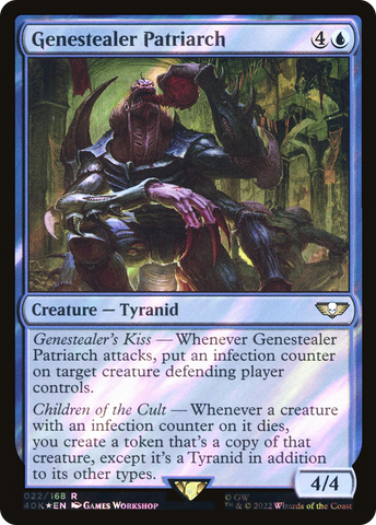 {R} Genestealer Patriarch (Surge Foil) [Universes Beyond: Warhammer 40,000][SF 40K 022]