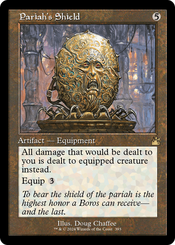 {R} Pariah's Shield (Retro Frame) [Ravnica Remastered][RVR 393]