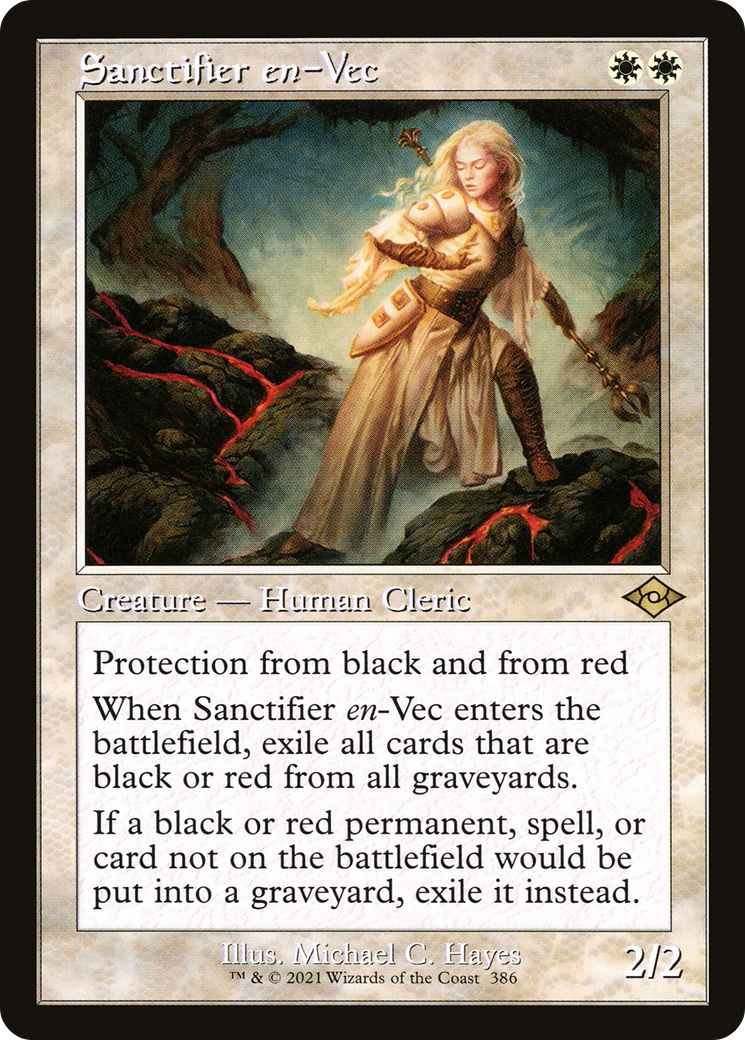 {R} Sanctifier en-Vec (Retro Frame) [Modern Horizons 2] [MH2 386]