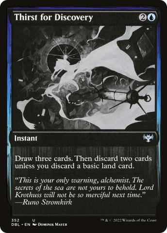 {C} Thirst for Discovery [Innistrad: Double Feature][DBL 352]