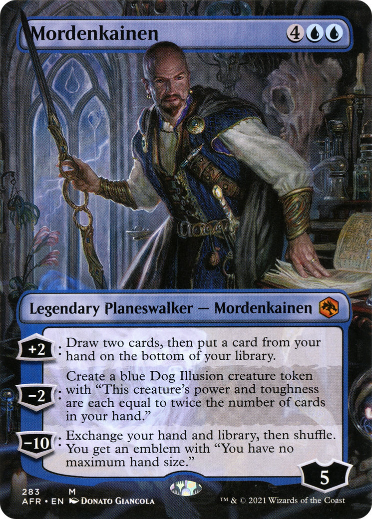 {R} Mordenkainen (Borderless) [Dungeons & Dragons: Adventures in the Forgotten Realms][AFR 283]