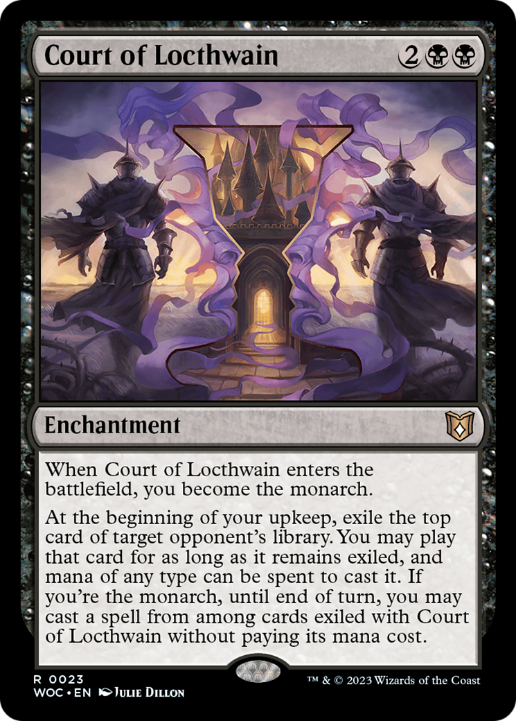 {R} Court of Locthwain [Wilds of Eldraine Commander][WOC 023]