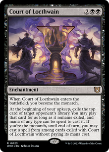 {R} Court of Locthwain [Wilds of Eldraine Commander][WOC 023]