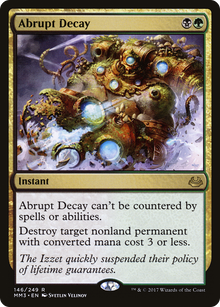 {R} Abrupt Decay [Modern Masters 2017][MM3 146] - Misty Mountain Games