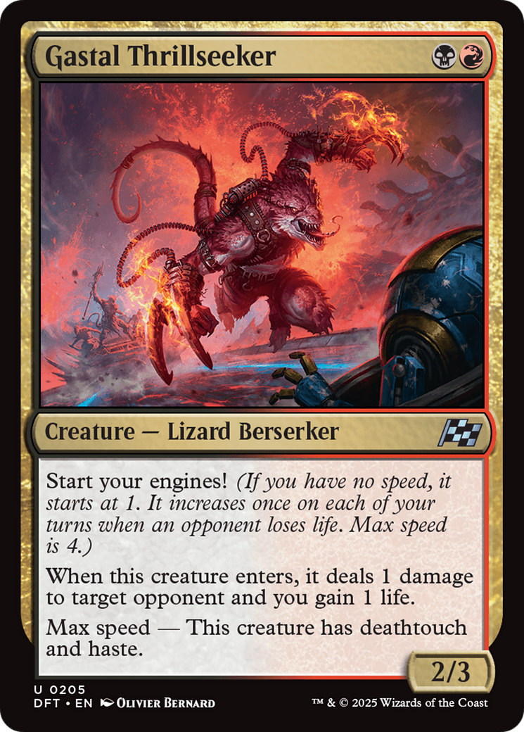 {@C} Gastal Thrillseeker [Aetherdrift][DFT 205]