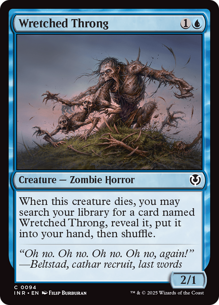 {C} Wretched Throng [Innistrad Remastered][INR 094]