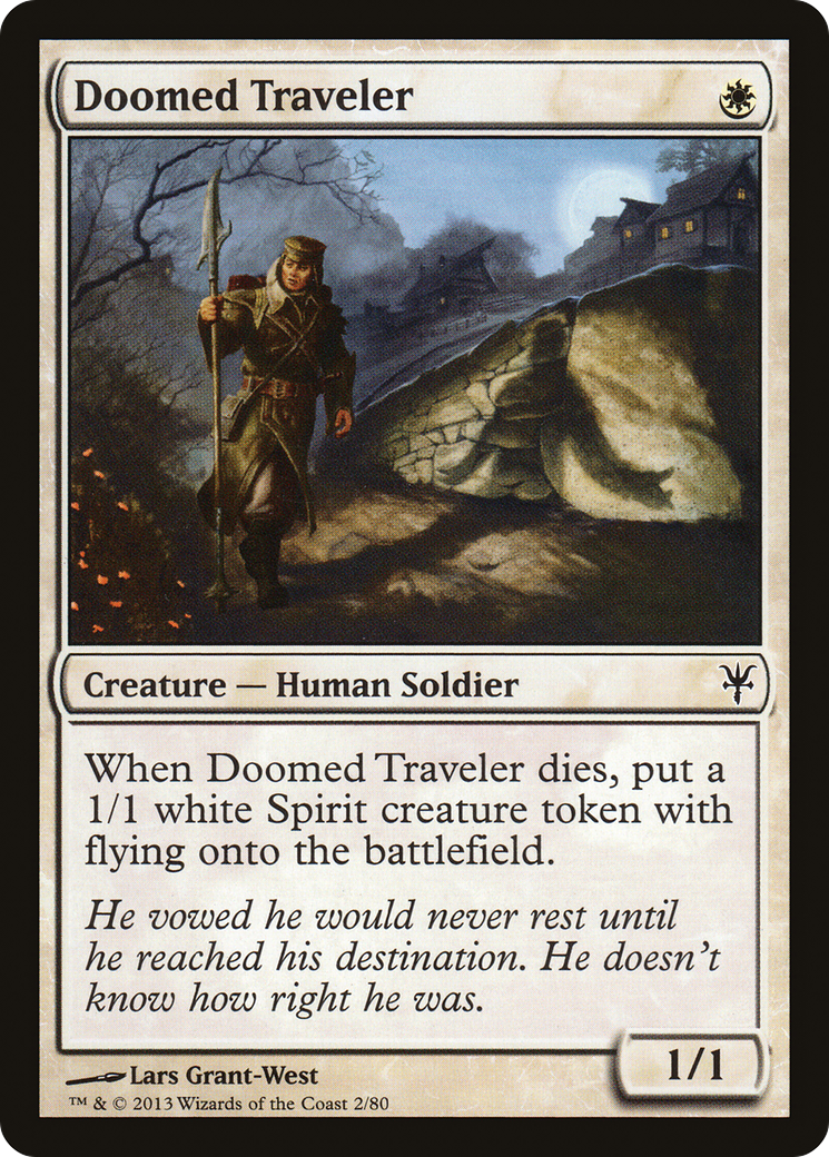 {C} Doomed Traveler [Duel Decks: Sorin vs. Tibalt][DDK 002]