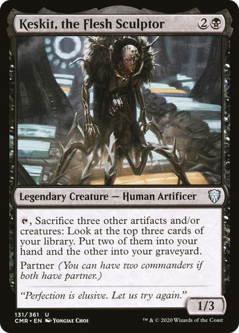 {C} Keskit, the Flesh Sculptor [Commander Legends][CMR 131]