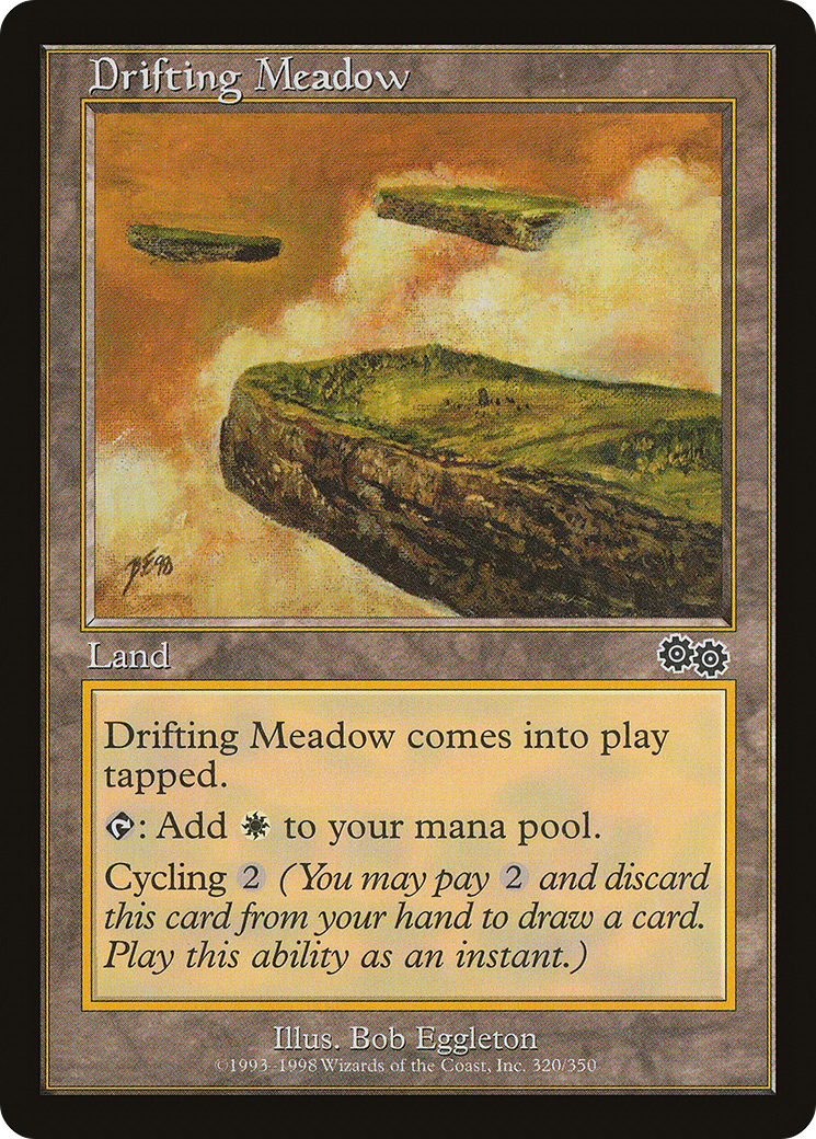 {C} Drifting Meadow [Urza's Saga][USG 320]