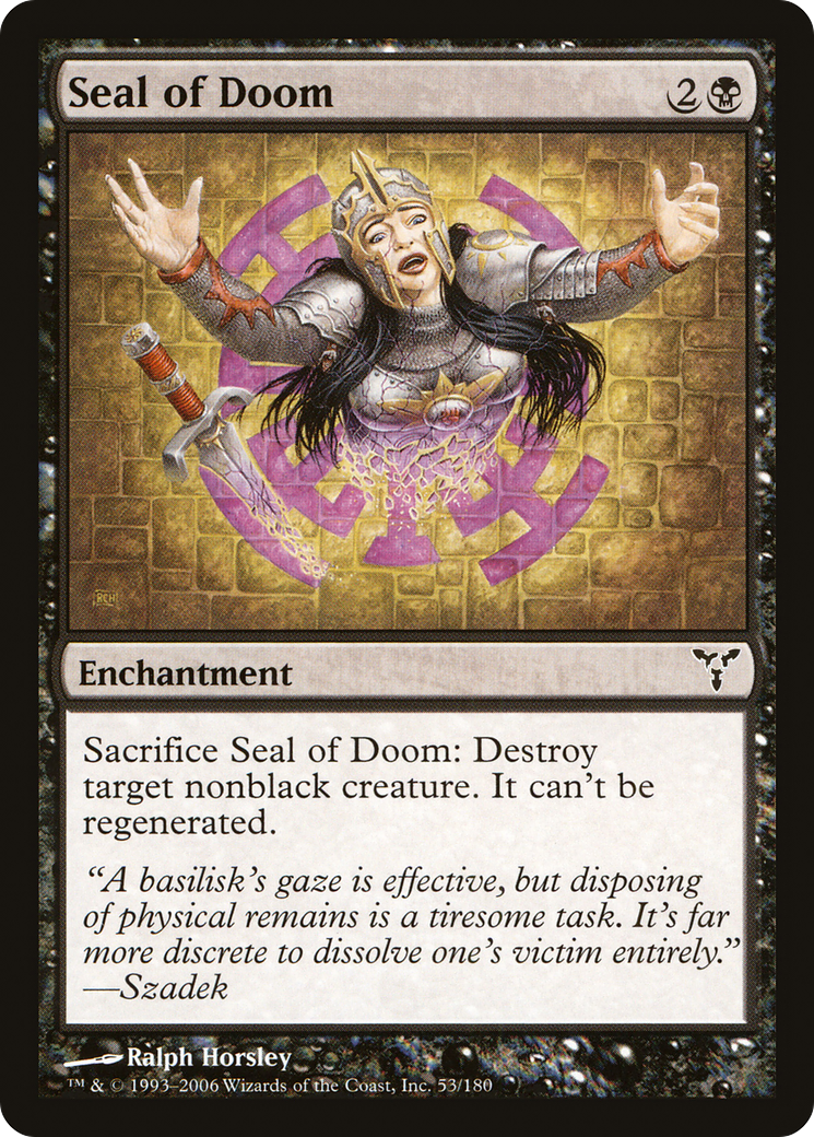{C} Seal of Doom [Dissension][DIS 053]