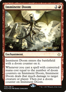 {R} Imminent Doom [Hour of Devastation Prerelease Promos][PR HOU 098]