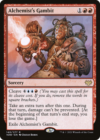 {R} Alchemist's Gambit [Innistrad: Crimson Vow][VOW 140]