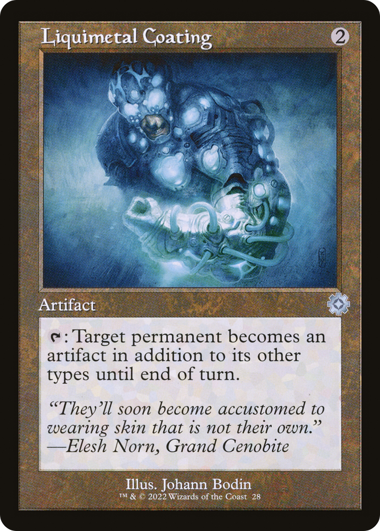 {C} Liquimetal Coating (Retro) [The Brothers' War Retro Artifacts][BRR 028]