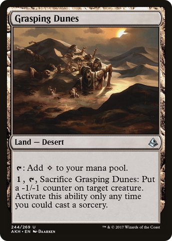 {C} Grasping Dunes [Amonkhet][AKH 244]