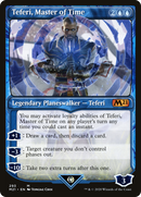 {R} Teferi, Master of Time (Showcase) (293) [Core Set 2021][M21 293]