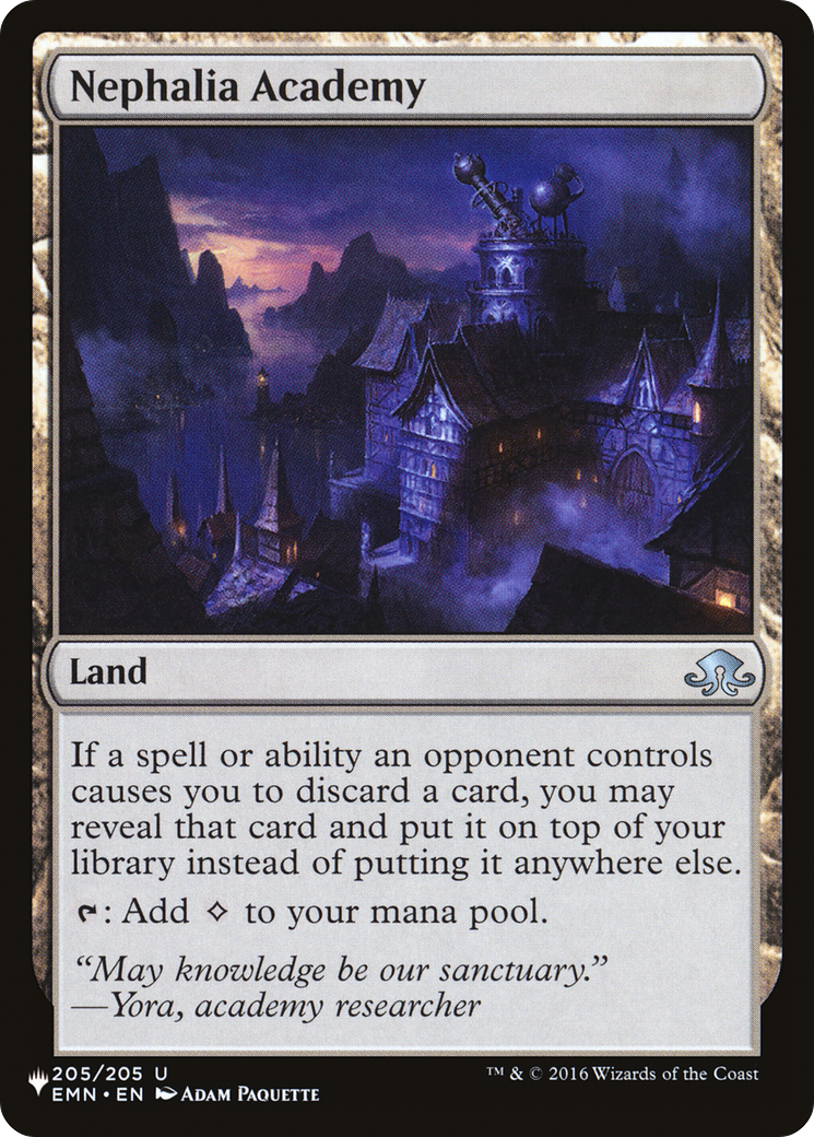 {C} Nephalia Academy [LIST EMN-205]