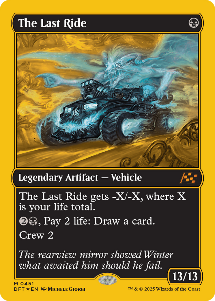 {@R} The Last Ride (First-Place Foil) [Aetherdrift][DFT 451]