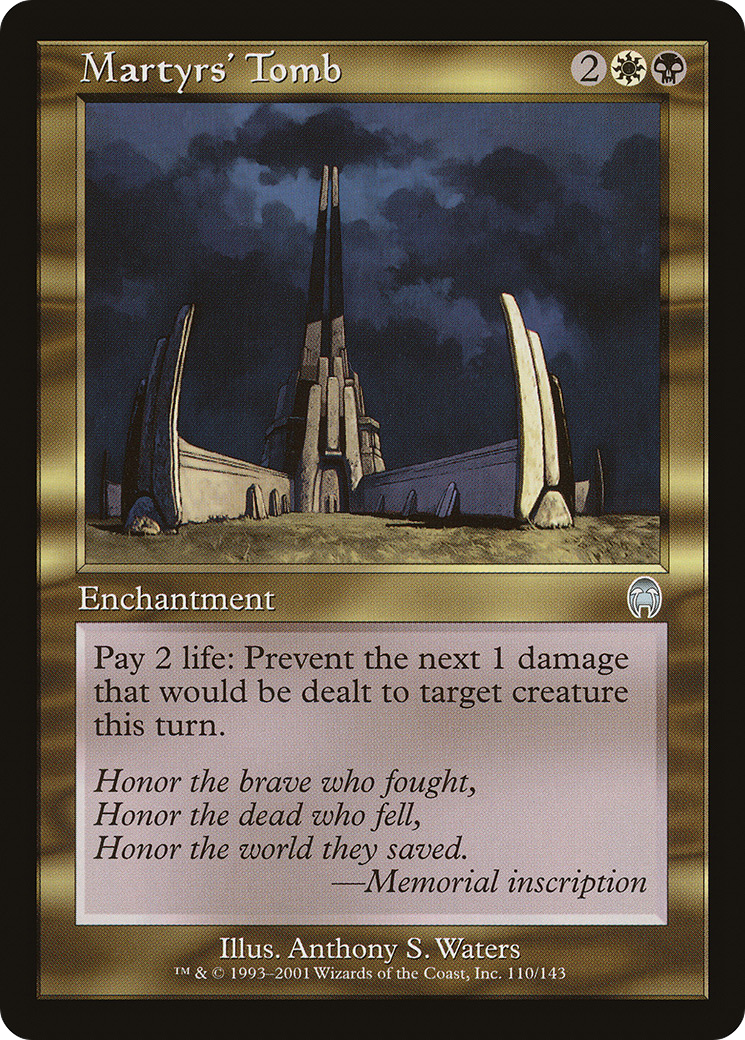 {C} Martyrs' Tomb [Apocalypse][APC 110]