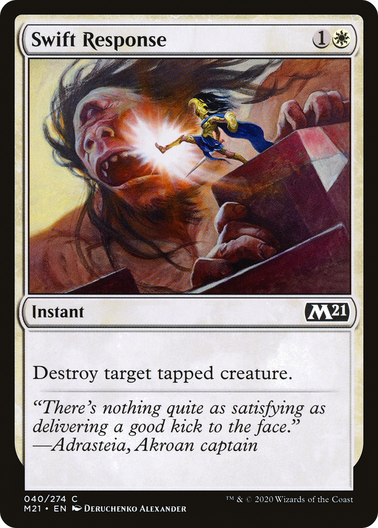 {C} Swift Response [Core Set 2021][M21 040]