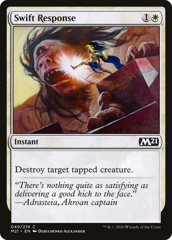 {C} Swift Response [Core Set 2021][M21 040]