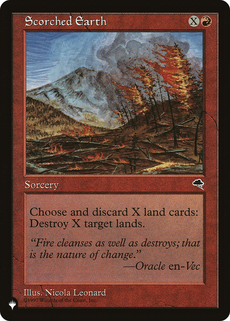 Scorched Earth [LIST ]