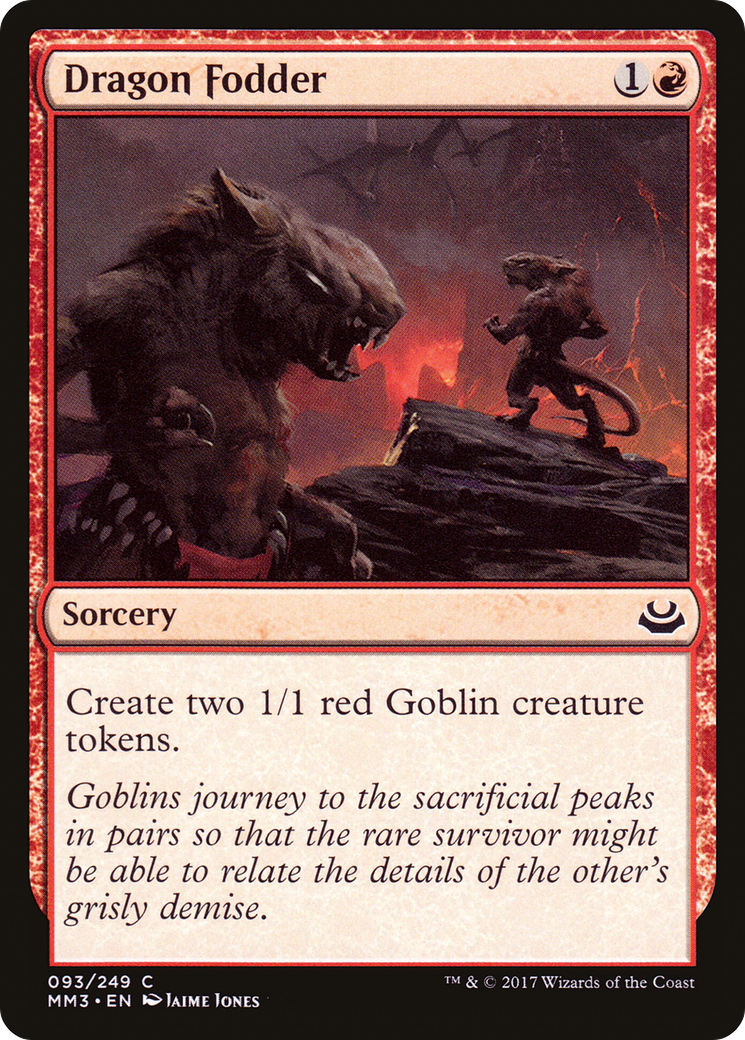 {C} Dragon Fodder [Modern Masters 2017][MM3 093]