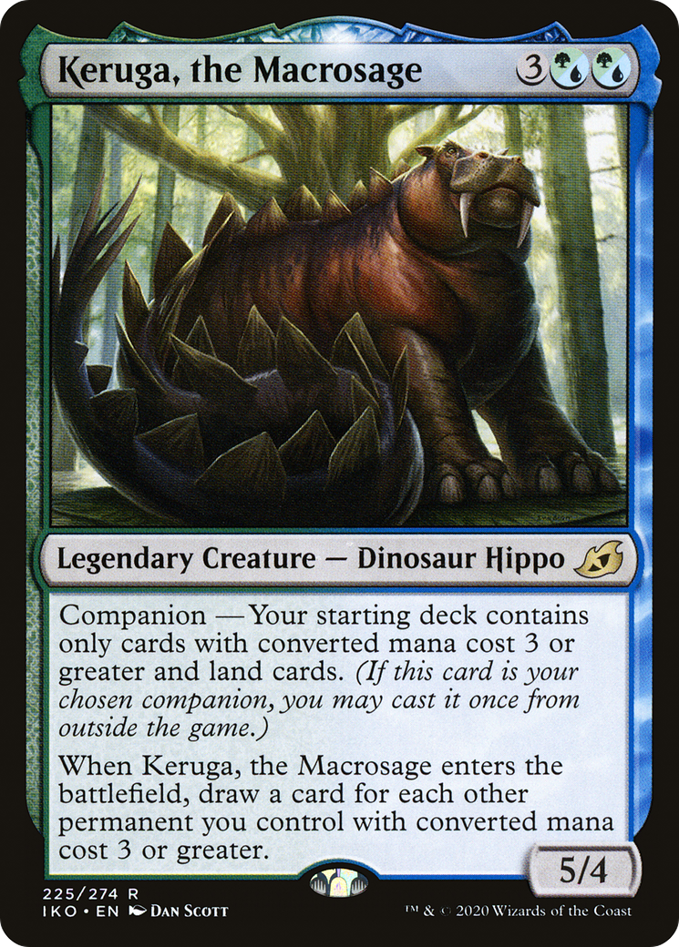 {R} Keruga, the Macrosage [Ikoria: Lair of Behemoths][IKO 225]