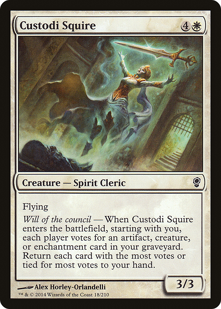 {C} Custodi Squire [Conspiracy][CNS 018]