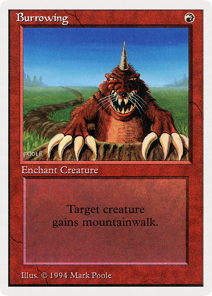 {C} Burrowing [Summer Magic / Edgar][SUM 140]