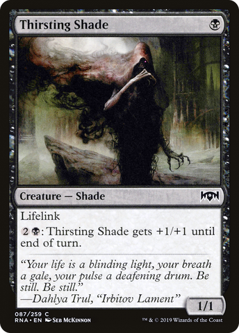 {C} Thirsting Shade [Ravnica Allegiance][RNA 087]
