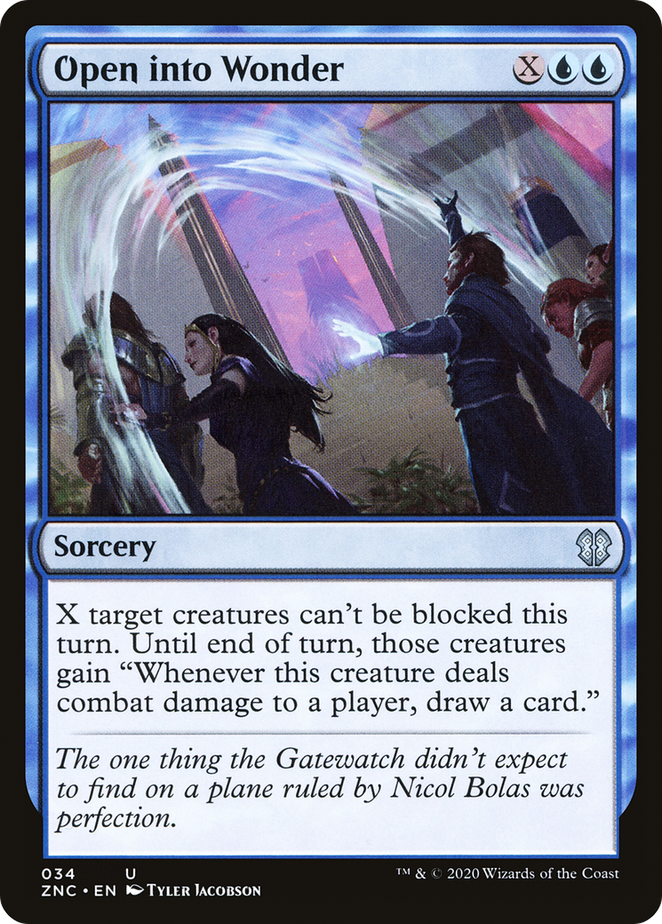 {C} Open into Wonder [Zendikar Rising Commander][ZNC 034]