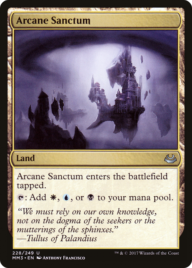 {C} Arcane Sanctum [Modern Masters 2017][MM3 228]