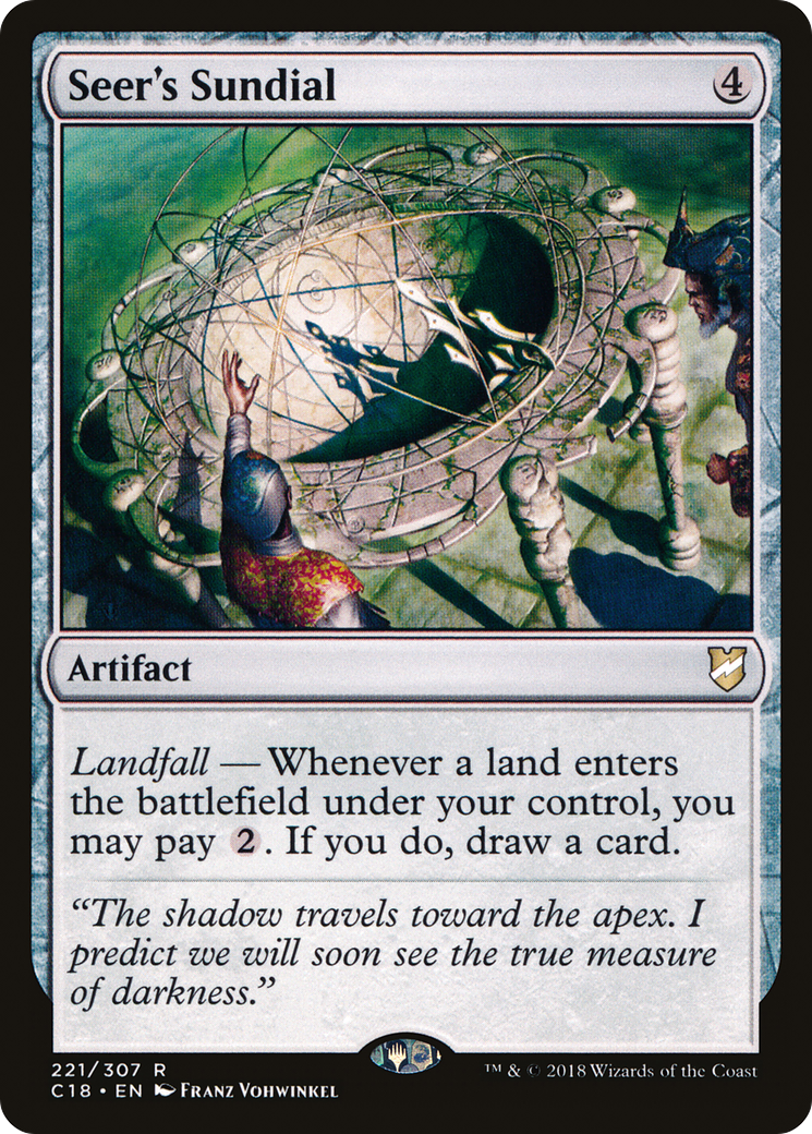 {R} Seer's Sundial [Commander 2018][C18 221]