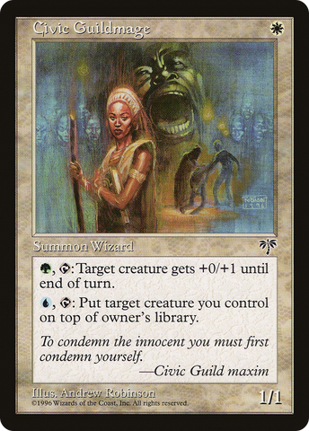{C} Civic Guildmage [Mirage][MIR 007]